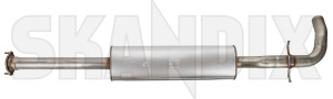 Middle silencer 8671378 (1035942) - Volvo S80 (-2006) - middle silencer Genuine addon add on material without