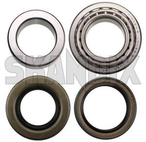 Wheel bearing Rear axle fits left and right Kit  (1035966) - Volvo 140, 164 - wheel bearing kit wheel bearing rear axle fits left and right kit wheel bearing set Own-label and axle fits kit left rear right