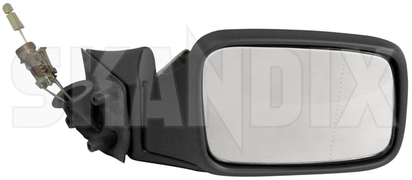 Outside mirror right 8626856 (1036159) - Volvo 850 - ОЕ-Numbers: 3512036 - Keywords: outside mirror right Own-label adjustment cap cover covering for glass manual mirror right with