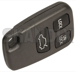 Remote control, Locking system 9184784 (1036162) - Volvo C70 (-2005), S70, V70, V70XC (-2000) - electronic lock key keyless entry system lock remote central locking remote control locking system rke rks Genuine activated battery be by electronics handheld hand held must only software transmitter with without