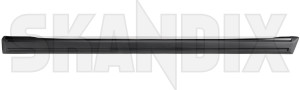 Trim moulding, Door Driver side 1358856 (1036256) - Volvo 700, 900 - molding moulding trim moulding door driver side Genuine addon add on black chrome clips driver material side trim with