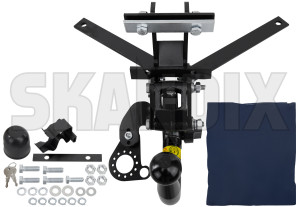 Trailer hitch with removable Coupling ball lockable 1600 kg Kit 32018018 (1036384) - Saab 9-3 (2003-) - trailer hitch with removable coupling ball lockable 1600 kg kit Own-label 1600 1600kg ball coupling kg kit lockable removable with