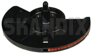 Knob Control element, Heating/ Ventilation for Blend door Slider 1211659 (1036754) - Volvo 140, 200 - knob control element heating ventilation for blend door slider knob control element heatingventilation for blend door slider switch Genuine air blend conditioner control door element element  fader for heatingventilation heating ventilation panel slider temperature unit vehicles without
