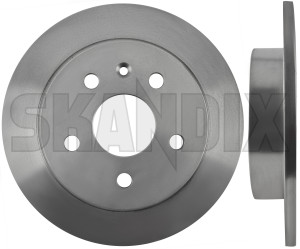 Brake disc Rear axle non vented 13502198 (1036832) - Saab 9-5 (2010-) - brake disc rear axle non vented brake rotor brakerotors rotors Own-label 16 16inch 2 292 292mm additional axle bd inch info info  mm non note pieces please rear solid vented