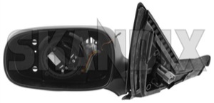 Outside mirror left 5361845 (1036876) - Saab 9-5 (-2010) - outside mirror left Genuine actuator adjustment automatic cap cover covering dipswitch electric electronically foldable folding for glass heatable left memory mirror motor outside primed with without