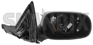 Outside mirror right 5361852 (1036877) - Saab 9-5 (-2010) - outside mirror right Genuine actuator adjustment automatic cap cover covering dipswitch electric electronically foldable folding for glass heatable memory mirror motor outside primed right with without