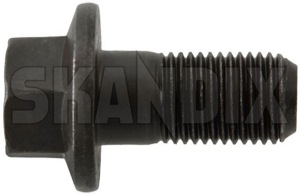 Bolt, Carrier Brake caliper Front axle 30811990 (1037017) - Volvo S40, V40 (-2004) - bolt carrier brake caliper front axle brakecalipercarrierbolts brakecalipercarrierscrews calipercarrierbolts calipercarrierscrews carrierbolts carrierscrews Genuine axle front hexagon locking needed outer screw