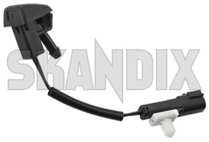 Nozzle, Windscreen washer fits left and right for Windscreen heatable 31301827 (1037302) - Volvo S60 (2011-2018), S80 (2007-), V60 (2011-2018), V70 (2008-), XC60 (-2017), XC70 (2008-) - nozzle windscreen washer fits left and right for windscreen heatable squirter jet nozzle window washer nozzle wiper washer nozzle Genuine and beam cleaning fan fits for heatable heated jet left multi multijet right tb02 window windscreen