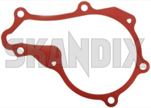 Gasket, Water pump 30750656 (1037393) - Volvo C30, S40, V50 (2004-), S60 (2011-2018), S80 (2007-), V40 (2013-), V40 CC, V60 (2011-2018), V70 (2008-) - gasket water pump packning seal Own-label 