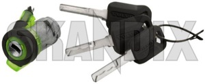 Lock cylinder, Ignition lock 3454321 (1037470) - Volvo 400 - lock cylinder ignition lock locking cylinder Genuine key with