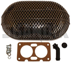 Performance Air filter oval Multi-stage carburettor Weber 36/36 DCD  (1037494) - Volvo 120, 130, 220, 140, P1800, PV, P210 - 1800e airfilters p1800e performance air filter oval multi stage carburettor weber 36 36 dcd performance air filter oval multistage carburettor weber 3636 dcd sports weber Weber 36/36 3636 36 36 bulletfilters carburetor carburettor cartouche cartridges cassette dcd filter filters multistage multi stage oval shellfilters single singleuse singleusefilters spinon spin on use weber
