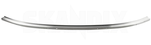 Trim moulding, Bumper front lower silver 30698554 (1037511) - Volvo S80 (2007-), V70 (2008-), XC70 (2008-) - Keywords: molding moulding skirts trim moulding bumper front lower silver Genuine front lower silver