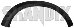 Fender attachment front right black 31283105 (1037535) - Volvo XC70 (2008-) - broadening butt edge fender attachment front right black fender flares mudguard molding mudguards trims wheel arch edges wheel arch trims wheel rails wheel trims wheelarch Genuine black front material plastic right synthetic