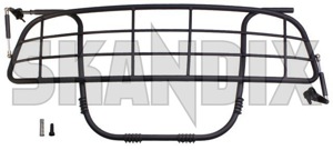 Cargo divider grill 8685709 (1037631) - Volvo V50 - boot grill cargo barrier cargo divider grill dog guard load compartment divider loadrestraint mesh load restraint mesh protective steel grill trunk Genuine 53j1 5x7x