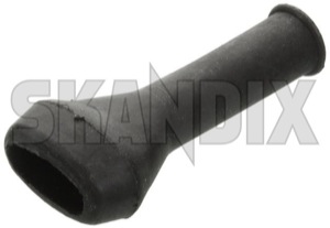 Dust cap, Plug housing 967337 (1037648) - Volvo 200, 700, 900, C70 (-2005), S70, V70, V70XC (-2000), S90, V90 (-1998) - cable grommet cable protection connector grommet dust cap plug housing kink protection overcoat protection rubber grommet Own-label 3 3terminal terminal