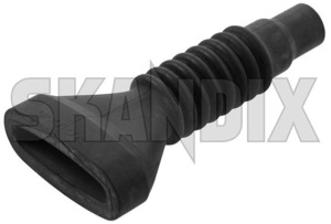Dust cap, Plug housing 975291 (1037650) - Volvo 200, 700, 900, C70 (-2005), S70, V70, V70XC (-2000), S90, V90 (-1998) - cable grommet cable protection connector grommet dust cap plug housing kink protection overcoat protection rubber grommet Genuine 7 7terminal terminal