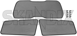 Window blinds Side window, trunk Kit for both sides + trunk 31399212 (1037711) - Volvo V70 (2008-), XC70 (2008-) - roller blinds window blinds side window trunk kit for both sides  trunk window blinds side window trunk kit for both sides trunk Genuine    both cover cover  for glass kit moulded q qglass side sides trunk window window 