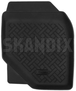 Floor accessory mat, single front right  (1037719) - Volvo 850, C70 (-2005), S70, V70, V70XC (-2000), XC90 (-2014) - floor accessory mat single front right rensi Rensi bowl front grommets mat no right