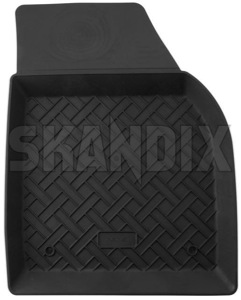 Floor accessory mat, single front right  (1037736) - Volvo C30, C70 (2006-), S40, V50 (2004-) - floor accessory mat single front right rensi Rensi bowl front grommets mat no right