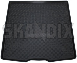 Trunk mat black-grey Synthetic material  (1037746) - Volvo V50 - trunk mat black grey synthetic material trunk mat blackgrey synthetic material rensi Rensi blackgrey black grey bowl mat material plastic synthetic