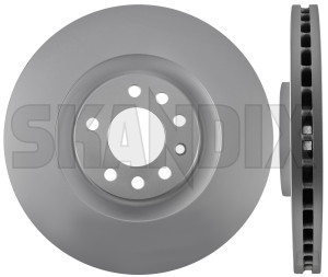 Brake disc Front axle 93188445 (1037883) - Saab 9-3 (2003-) - brake disc front axle brake rotor brakerotors rotors Own-label 17 17inch 2 345 345mm ad additional axle front inch info info  mm note pieces please