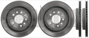 Brake disc Rear axle internally vented Kit for both sides 93192627 (1037885) - Saab 9-3 (2003-) - brake disc rear axle internally vented kit for both sides brake rotor brakerotors rotors Genuine 292 292mm allwheel all wheel awd axle bc both drive drivers for internally kit left mm passengers rear right side sides vented xwd