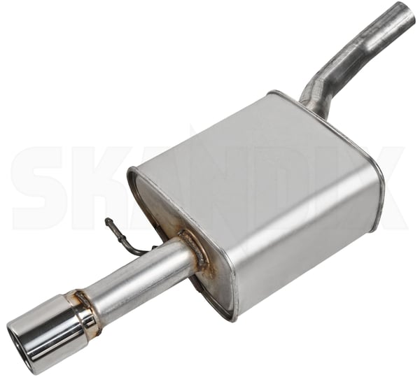 Rear Silencer 30733235 (1037896) - Volvo V70, XC70 (2008-) - Keywords: end silencer muffler mufler rear silencer Own-label apron body exhaust for model one pipe rdesign r design rear sport vehicles with