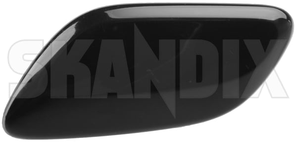 Cover, Bumper Water jet, Headlight cleaning front left 39883906 (1038045) - Volvo XC70 (2008-) - Keywords: cover bumper water jet headlight cleaning front left skirts Genuine be cleaning front headlight jet jet left painted to water