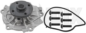 Water pump 31293303 (1038174) - Volvo S60, V60 (2011-2018), S80 (2007-), V70 (2008-), XC60 (-2017), XC70 (2008-) - cooling pumps engine coolant pumps water pump Genuine      block bolt engine guide pump screws seal water with