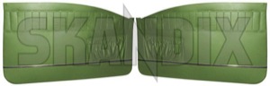 Interior door panel green Kit for both sides  (1038265) - Volvo 120 130 - covering covers door cards interior door panel green kit for both sides upholstery Own-label 426 553 426553 426 553 both drivers for green kit left passengers right side sides