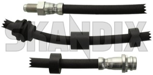 Brake hose Front axle fits left and right 32246091 (1038351) - Volvo S60 (2011-2018), S80 (2007-), V60 (2011-2018), V70, XC70 (2008-) - brake hose front axle fits left and right Own-label 300 and axle fits front left mm right