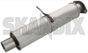 Front silencer 30676608 (1038465) - Volvo C30, C70 (2006-), S40, V50 (2004-) - front silencer Own-label addon add on material without