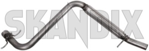 Exhaust pipe 30645778 (1038473) - Volvo V70 P26 (2001-2007) - exhaust pipe Genuine bifuel bi fuel for vehicles with