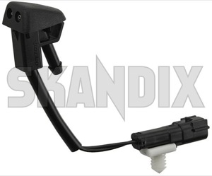 Nozzle, Windscreen washer right for Windscreen heatable 31301524 (1038576) - Volvo S60 (2011-2018), S80 (2007-), V60 (2011-2018), V70 (2008-), XC60 (-2017), XC70 (2008-) - nozzle windscreen washer right for windscreen heatable squirter jet nozzle window washer nozzle wiper washer nozzle Genuine cleaning double for heatable heated jet right tb02 tb04 window windscreen