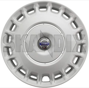Skandix Shop Volvo Parts Wheel Cover Silver 15 Inch For Steel Rims Piece 30760329 1038664