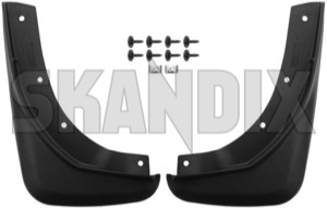 Mud flap front Kit for both sides 31261689 (1038723) - Volvo S40 (2004-), V50 - mud flap front kit for both sides Own-label both drivers for front kit left passengers rdesign r design right rocker side sides sill uncoated vehicles without