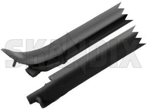 Window scraper, Side window front outer right 8643179 (1038914) - Volvo S60 (-2009), V70 P26, XC70 (2001-2007) - door glass trim rubber mouldings side window seal window scraper side window front outer right window shaft seal Genuine door front outer right side window window 