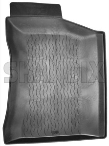 Floor accessory mat, single Rubber grey front right  (1038924) - Volvo 400 - floor accessory mat single rubber grey front right rensi Rensi drive for front grey hand left lefthand left hand lefthanddrive lhd right rubber vehicles