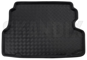 Trunk mat black-grey Synthetic material  (1038925) - Volvo 400 - trunk mat black grey synthetic material trunk mat blackgrey synthetic material Own-label blackgrey black grey bowl mat material plastic synthetic