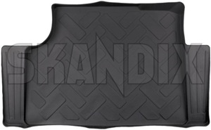 Trunk mat black-grey Synthetic material  (1038927) - Volvo 700 - trunk mat black grey synthetic material trunk mat blackgrey synthetic material rensi Rensi blackgrey black grey bowl mat material plastic synthetic