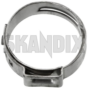 Hose clamp 1-ear clamp 978173 (1038955) - Volvo universal ohne Classic - coolerhoseclamps coolinghoseclamps fuelhoseclamps heaterhoseclamps hose clamp 1 ear clamp hose clamp 1ear clamp hoseclamps hoseclips retainerclamps retainingclamps waterhoseclamps waterhosesclamps Own-label 1  1ear 1 ear 21 21mm clamp mm