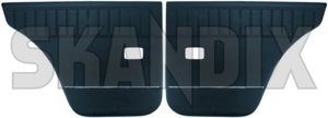Interior door panel for Driver side, rear for Passenger side, rear blue Vinyl Kit for both sides  (1039051) - Volvo 220 - covering covers door cards interior door panel for driver side rear for passenger side rear blue vinyl kit for both sides upholstery Own-label 523 599 523599 523 599 blue both driver drivers for kit left passenger passengers rear right side side side  sides vinyl