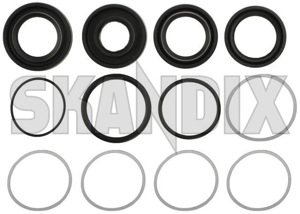 Gasket set, Steering rack 8251305 (1039345) - Volvo 850, S70, V70 (-2000) - gasket set steering rack packning seal Own-label smi system