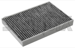 Cabin air filter Activated Carbon 31390880 (1039398) - Volvo S60 (2011-2018), S60 CC (-2018), S80 (2007-), V60 (2011-2018), V60 CC (-2018), V70 (2008-), XC60 (-2017), XC70 (2008-) - airfilter cabin air filter activated carbon cabin filter cabinfilter interior air filter Genuine iaqs  iaqs  activated air carbon filtre for multi multifilter quality system vehicles with