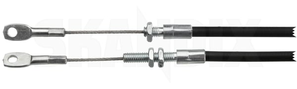 Cable, Folding top Cover right 4856209 (1039480) - Saab 900 (1994-) - ОЕ-Numbers: 4557989 - Keywords: boot cover cable bowden cables cable folding top cover right convertible top cable folding top cover cable steel wires tonneau cover cable Genuine right