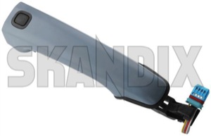 Door handle front rear outer to be painted 39873389 (1039495) - Volvo C30, C70 (2006-), S40 (2004-), S80 (2007-), V50, V70, XC70 (2008-), XC60 (-2017) - closing handles door handle front rear outer to be painted doorhandles handles opening handles Genuine ae01 be cylinder for front keyless lock locking outer painted rear system to vehicles with without