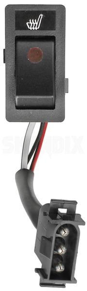 Switch, heated seats Centre console Drivers seat 3544183 (1039635) - Volvo 700, 900 - Keywords: buttons push buttons seat heating switch snaps switch heated seats centre console drivers seat Genuine centre console dipswitch dip switch drivers seat