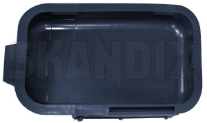 Door handle recess front right rear right blue 1246127 (1039676) - Volvo 200 - armrestrecess door handle recess front right rear right blue doorgriprecess dooropenerrecess doorpanelrecess grip recess inside door puller Genuine blue front rear right
