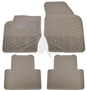 aus SKANDIX Volvo Shop Gummi Stück Fußmattensatz bestehend Ersatzteile: 31307316 (1039692) 4