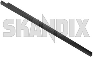 Trim moulding, Glas Door window front right grey 9152380 (1040377) - Volvo 900 - trim moulding glas door window front right grey window scraper Genuine door front grey right scraper side strip window window window  wiping with
